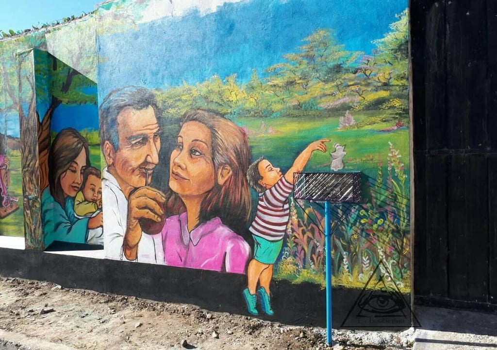 Mural La Boohemia.2018. Plaza "Artidorio Cresseri"