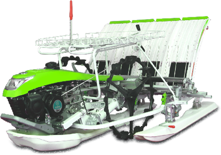 Electric farming equipment for paddy field