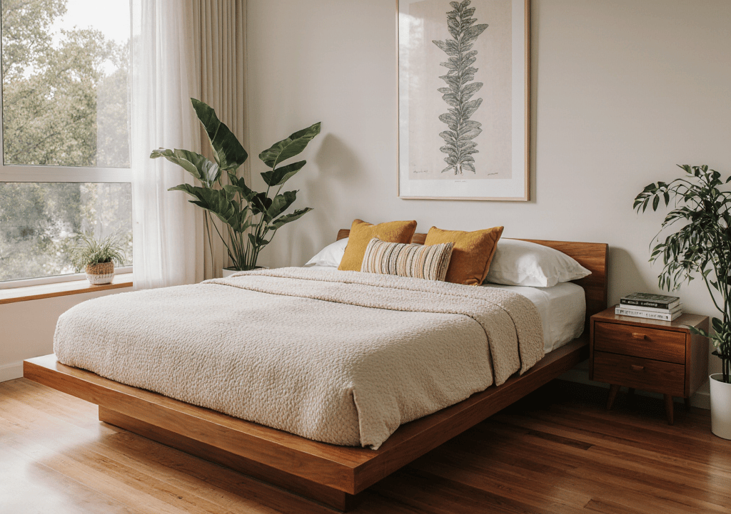 Dormitorio Mid Century Modern