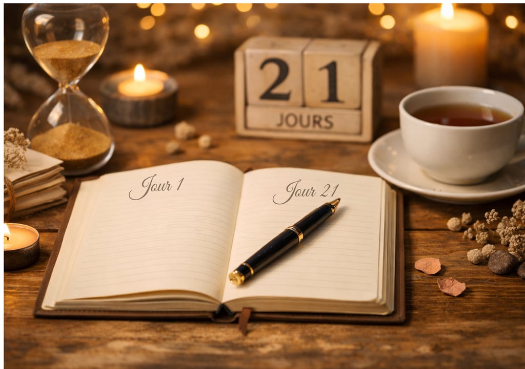 carnet et stylo pour pratiquer l’écriture thérapeutique