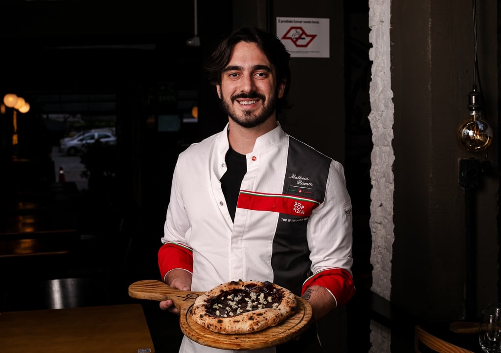 Matheus Ramos, QT Pizza Bar. Foto: Agência Benvinda/ Divulgação