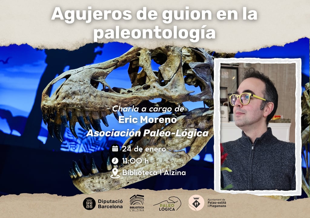 Agujeros de guion en la paleontología - Charla