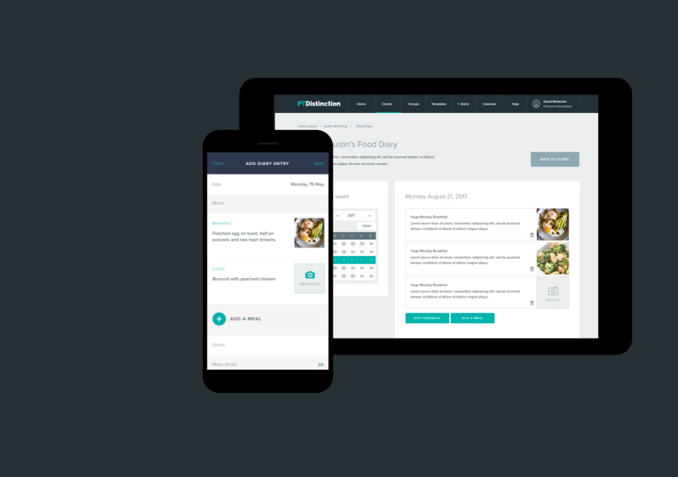 Virtual personal training program by certified vegan coach