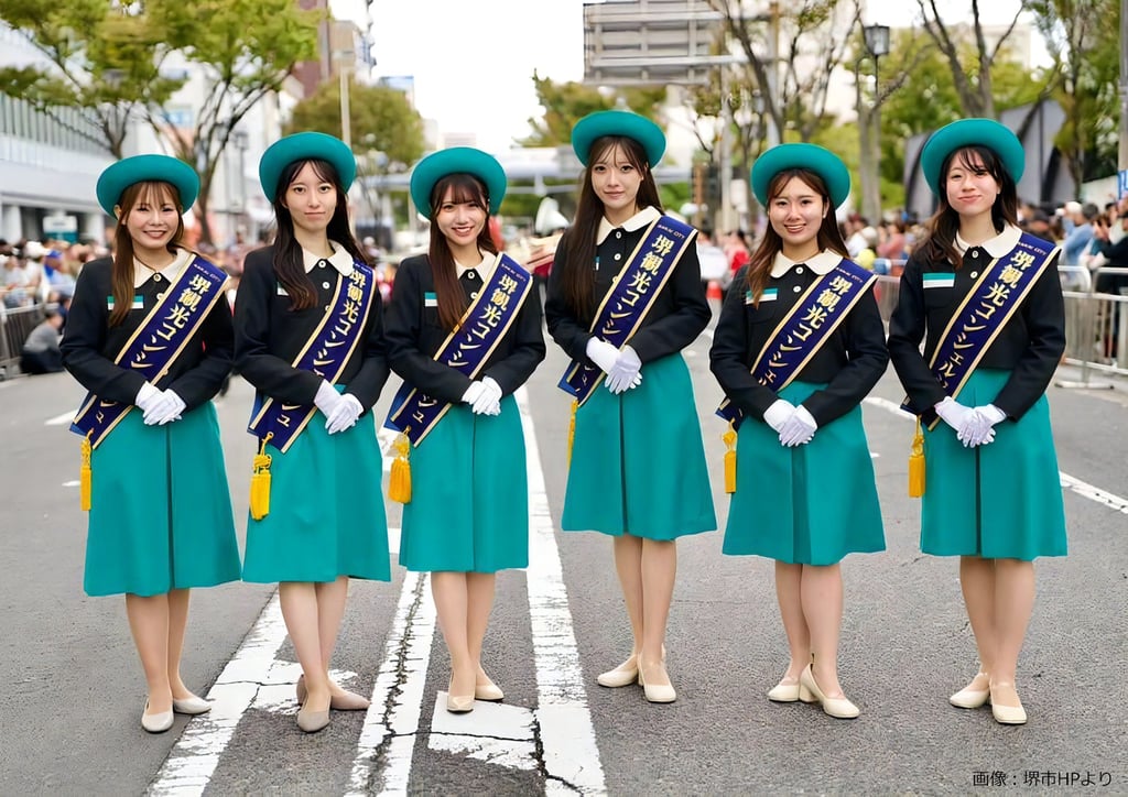 堺市内イベントで活動する堺観光コンシェルジュの様子｜堺市のニュースならサカイタイムズ