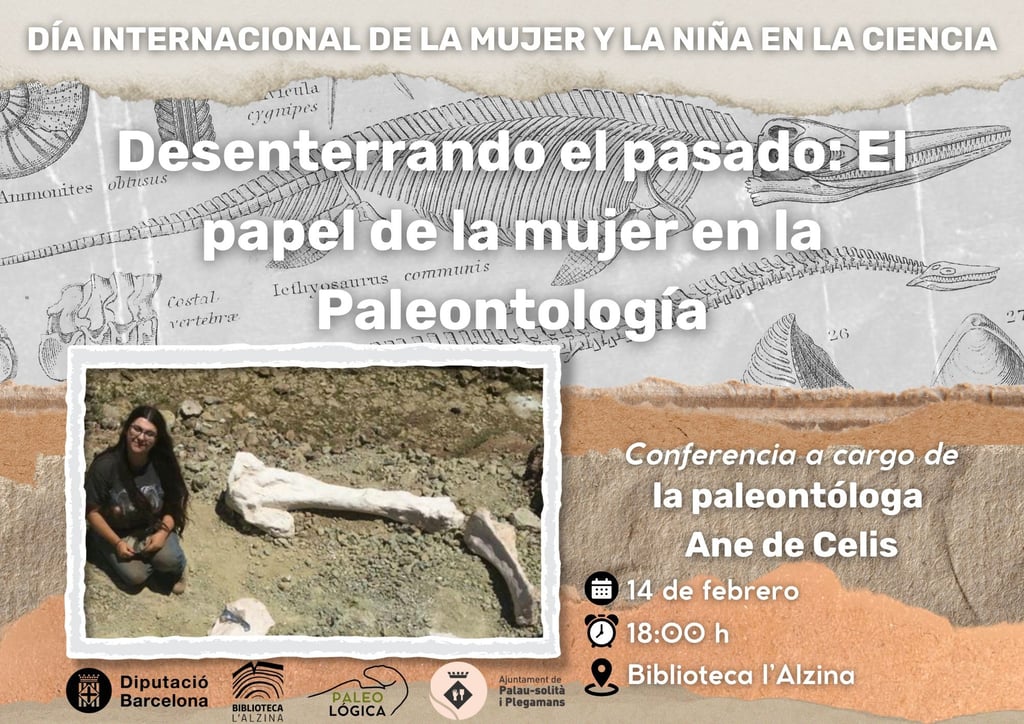 Desenterrando el pasado: el papel de las mujer en la paleontología. Día de la mujer y la niña en la ciencia