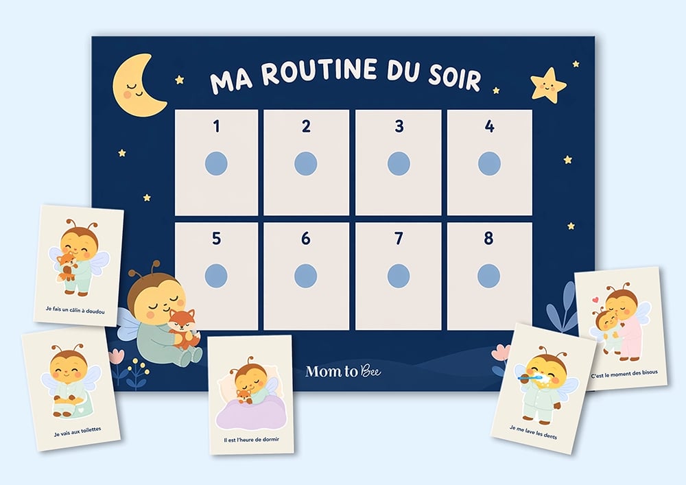 Routine du soir à télécharger sommeil