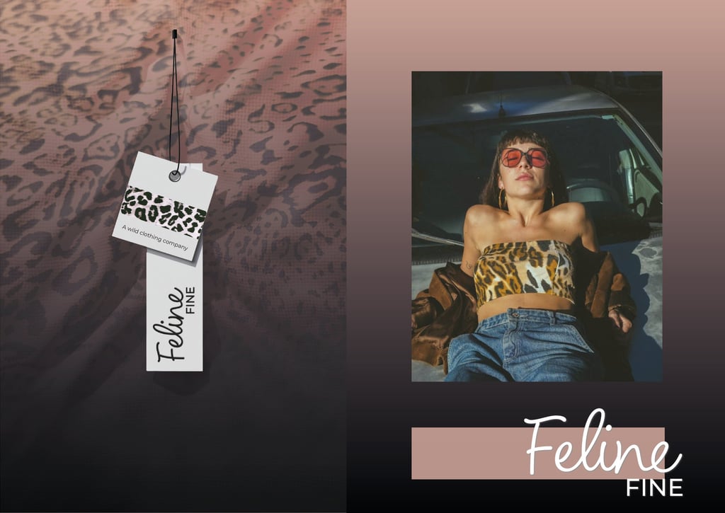 a conceptual clothing brand designed by city walls design