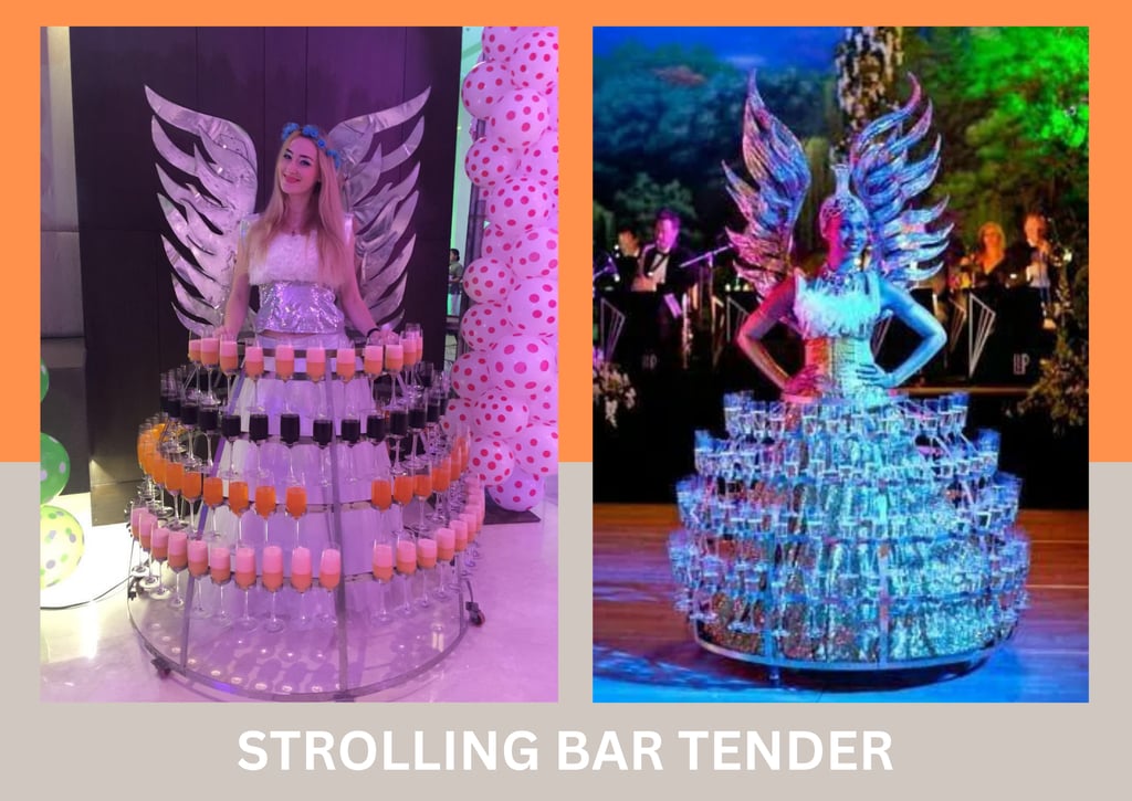 Strolling Bar Tender By Geet Events