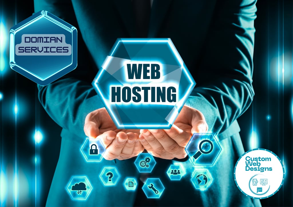 website domain & hosting services