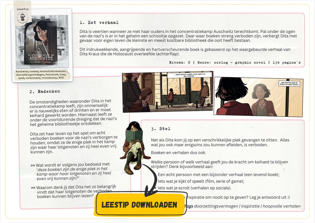 Leestip Bibliothecaresse van Auschwitz downloaden
