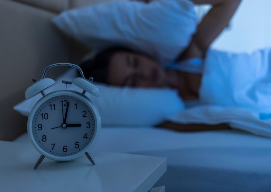 مشكلة الارق وصعوبة النوم