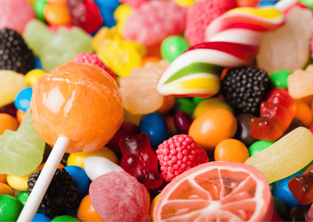 جلويات الاطفال مليئة بالسكر والدهون المضرة