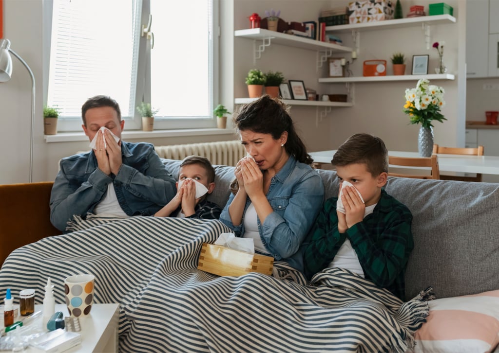 flu hit family