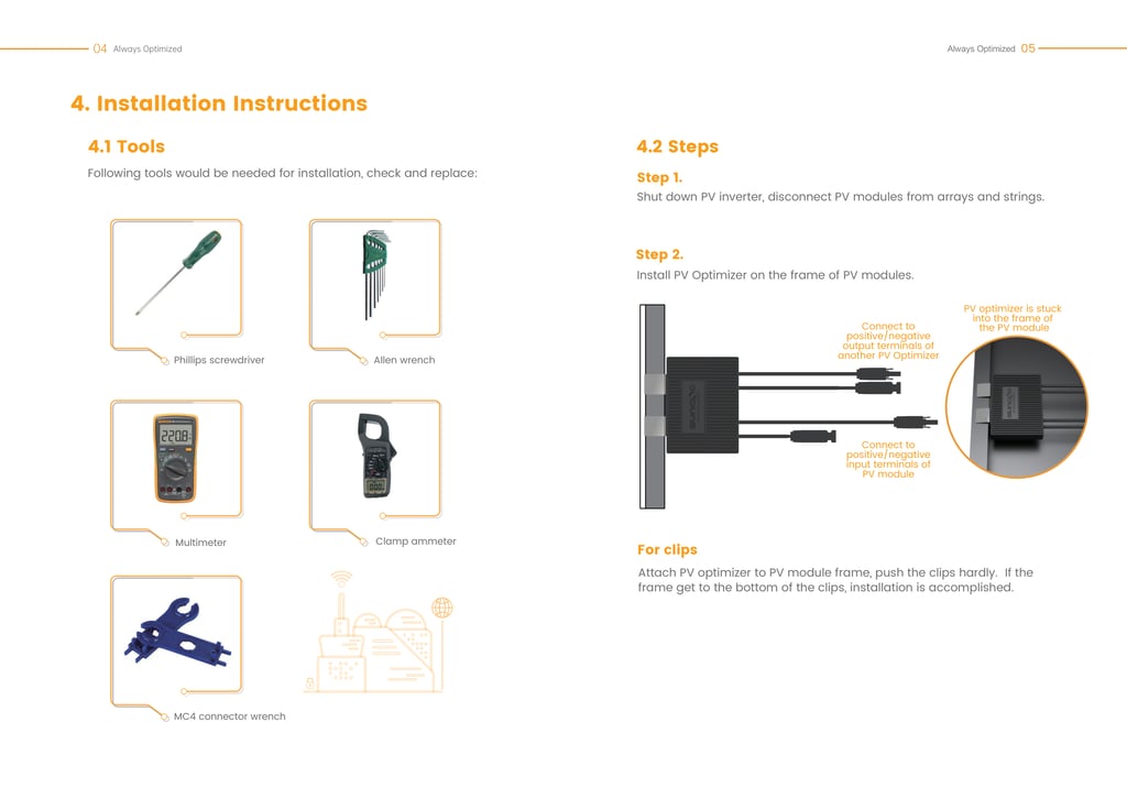 SUNGO OPT PRO Solar Power Optimiser Installation Manual-4