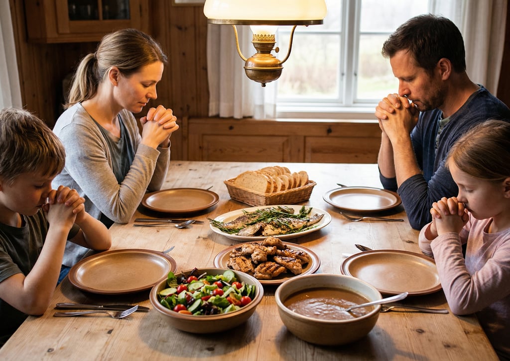 Family prayer is important