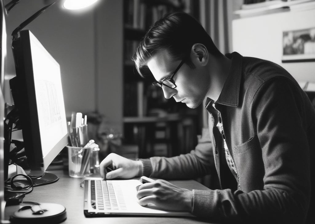 a man riding a skateboard down the side of a ramp