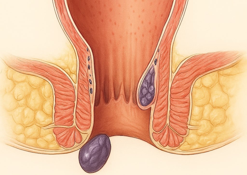 Hemorroidas internas e externas