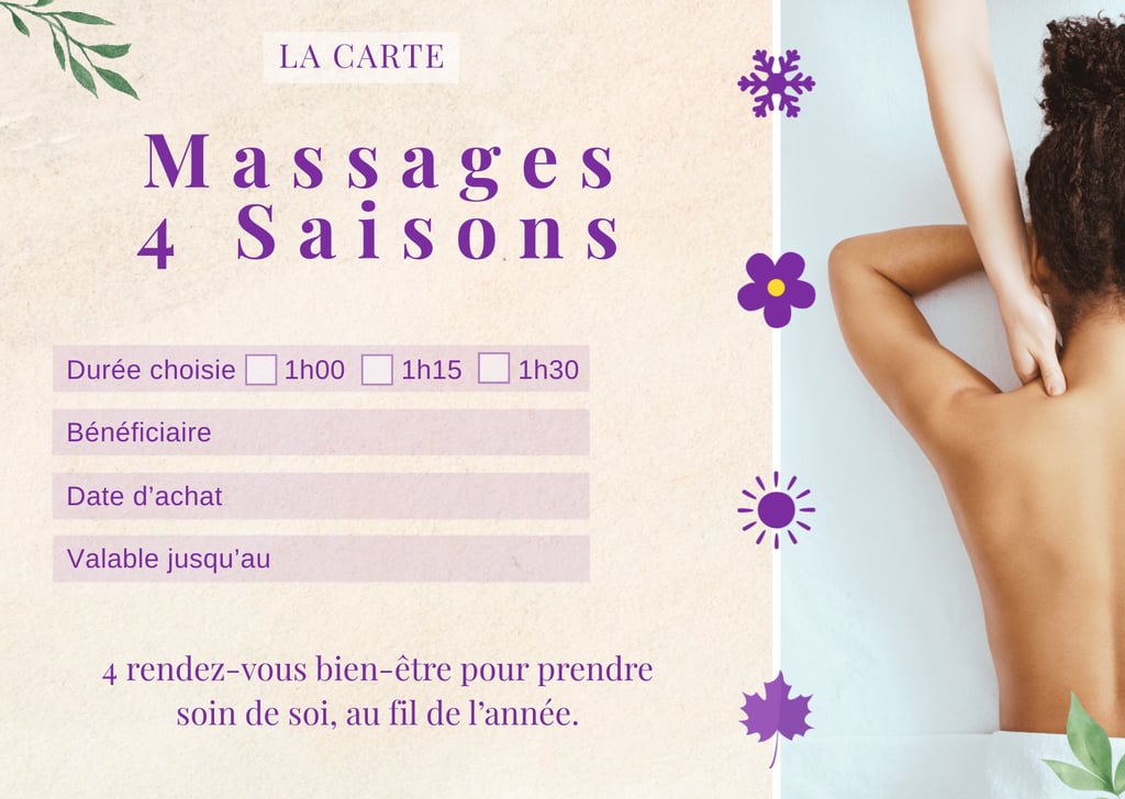 Massage 4 saisons