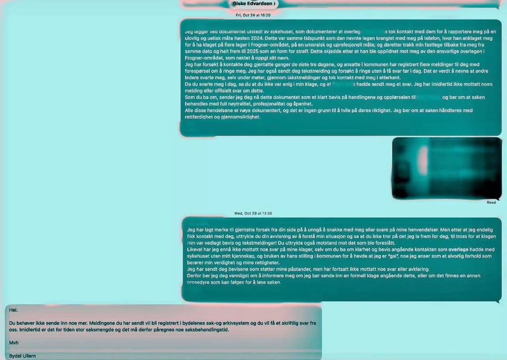 Statsforvalteren oslo, Giske Edvardsen, Bydel Ullern,Ullern helse og sosialkomite, Olaf Hesle