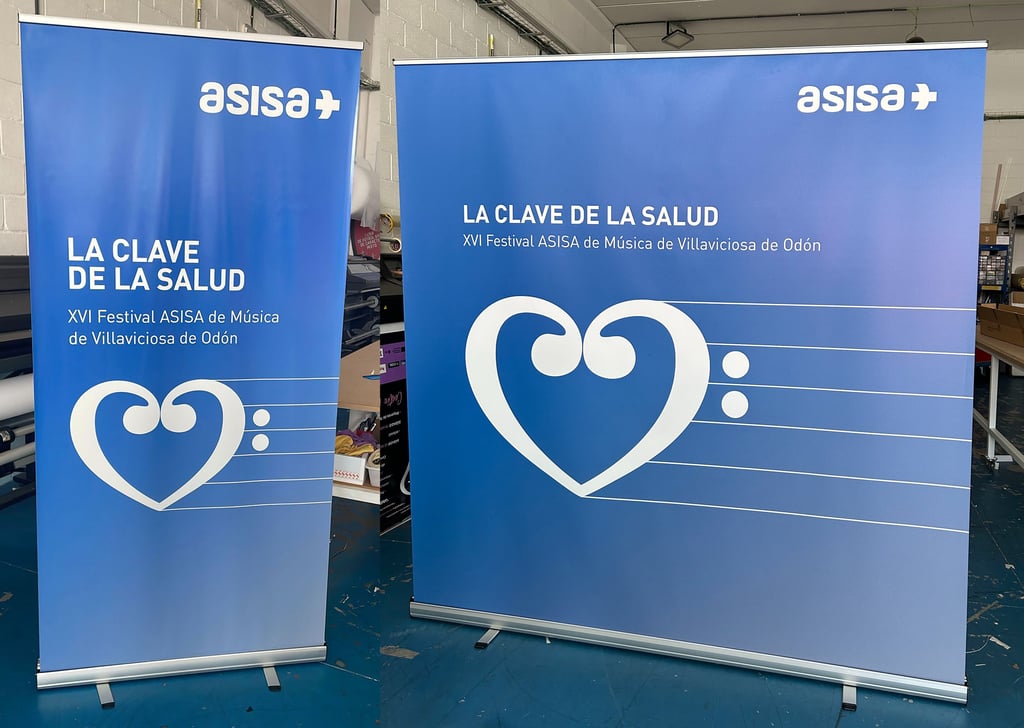 Roll up de 85 cm. y de 200 cm.