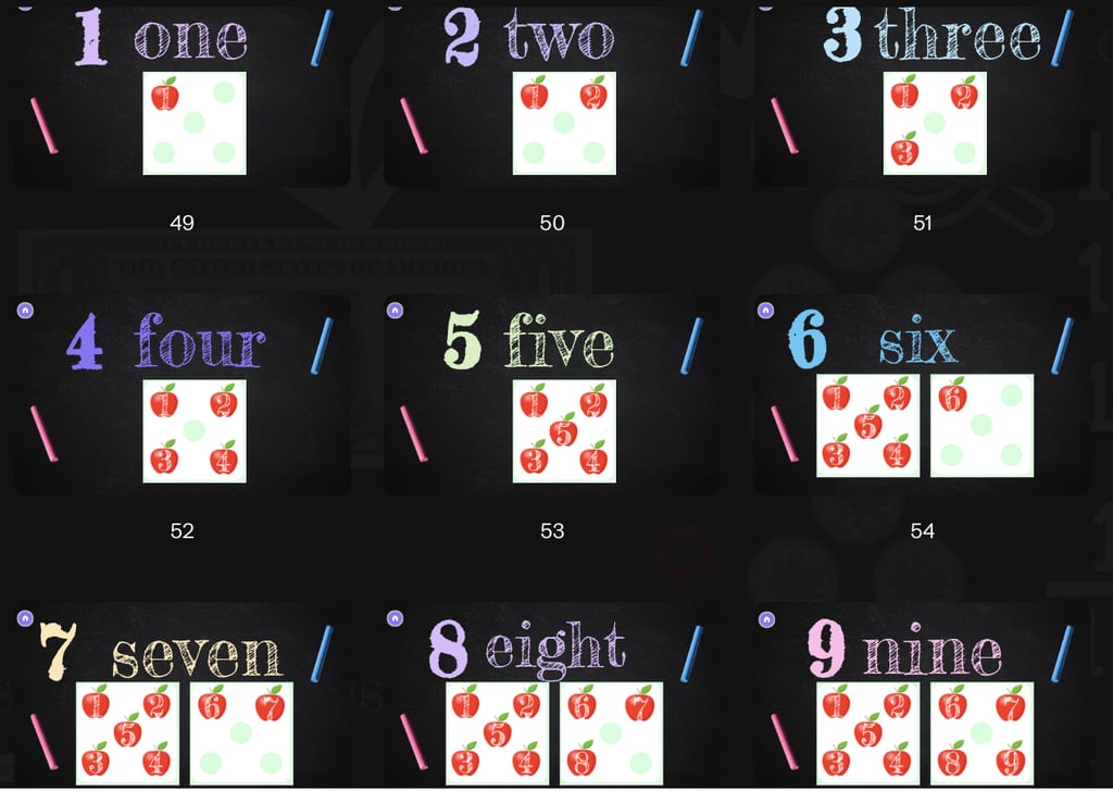 9 digits from 1 to 9 are counting numbers.