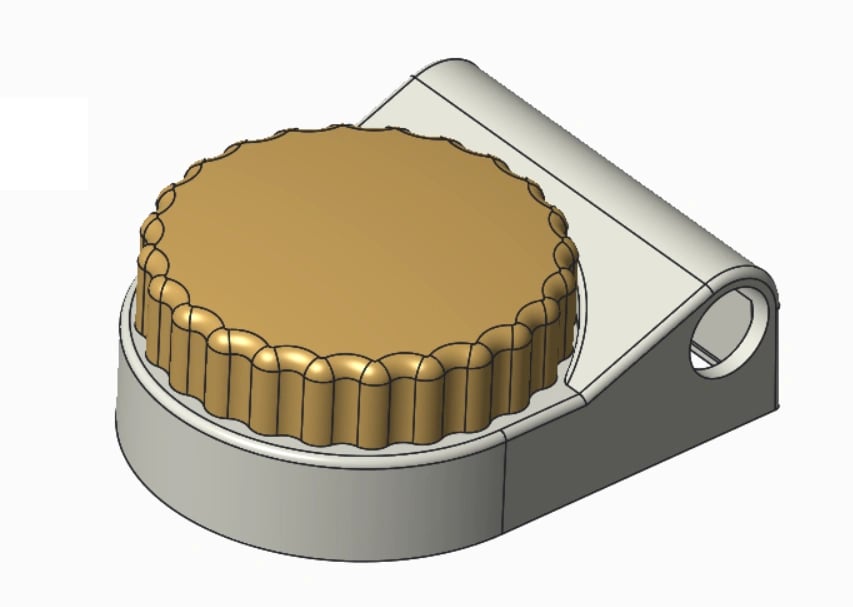 3D CAD design of a mechanical product created in CAD software