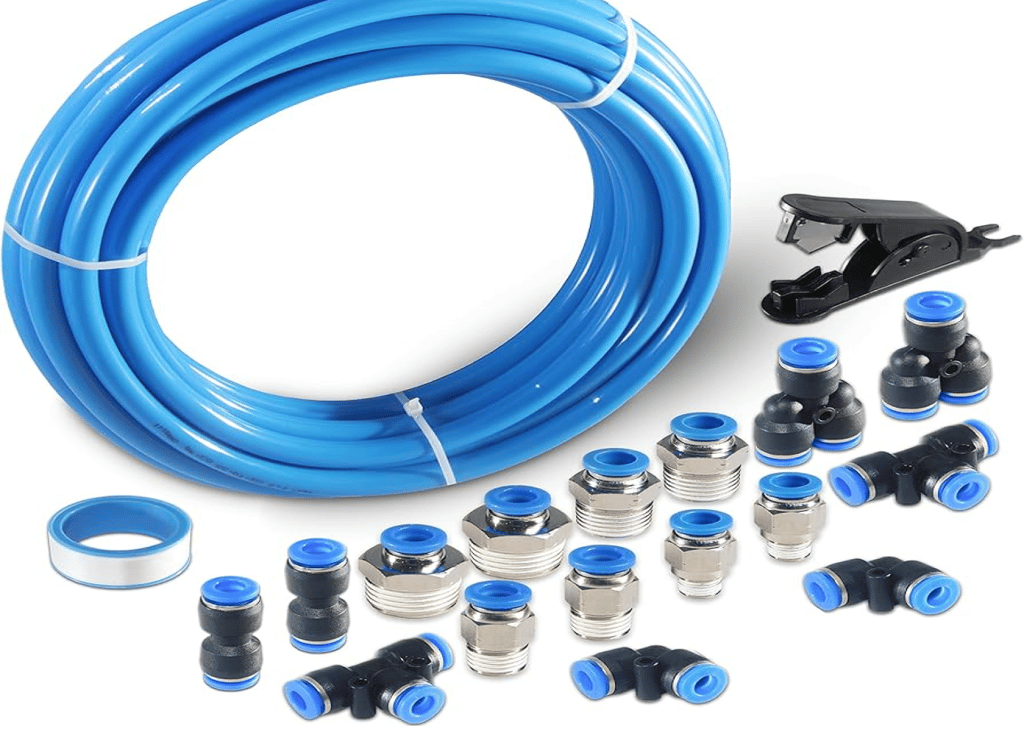 Picture of Pu tubes & pneumatic fittings