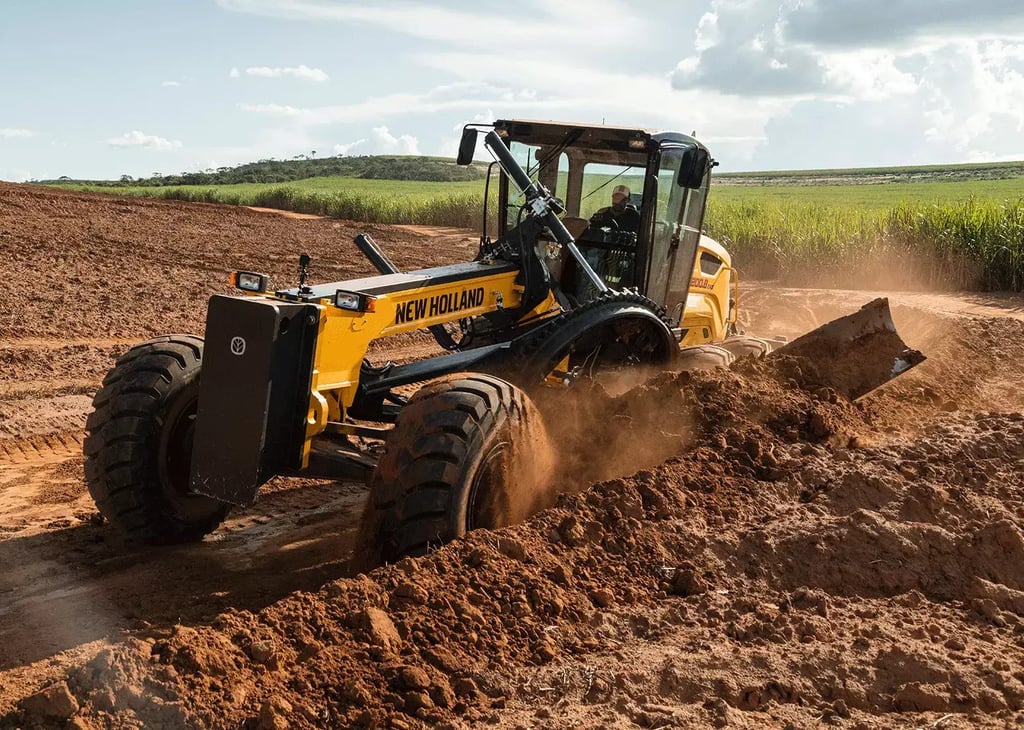 MOTONIVELADORA NEWHOLLAND