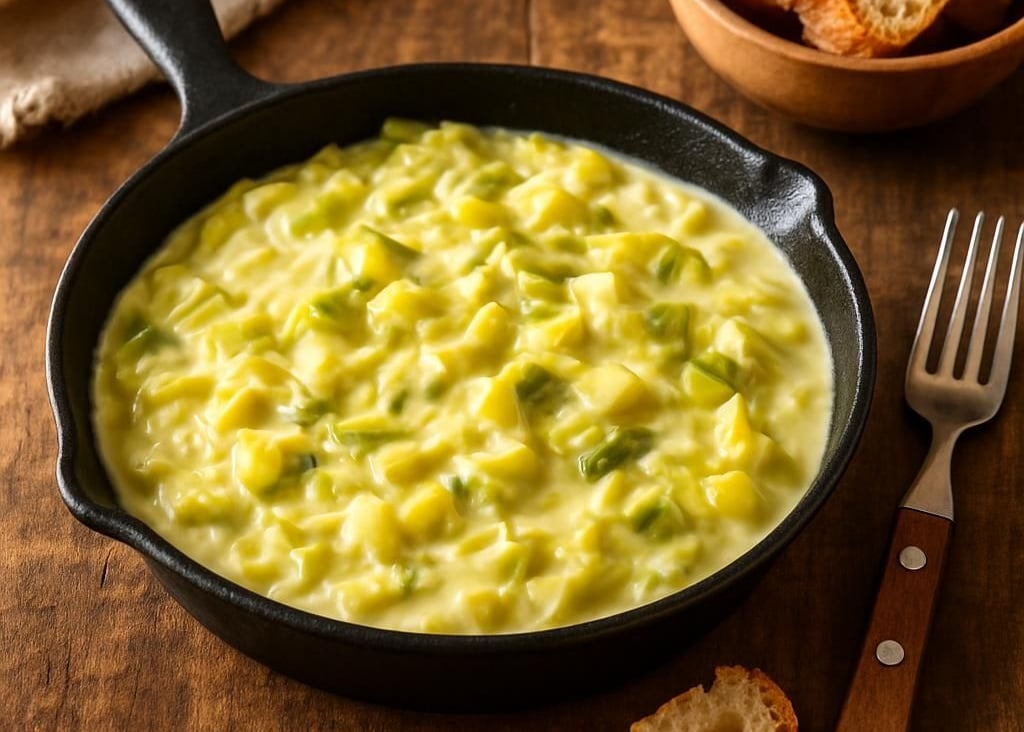 Découvrez une délicieuse recette de fondue de poireaux, simple à préparer et parfaite pour accompagn