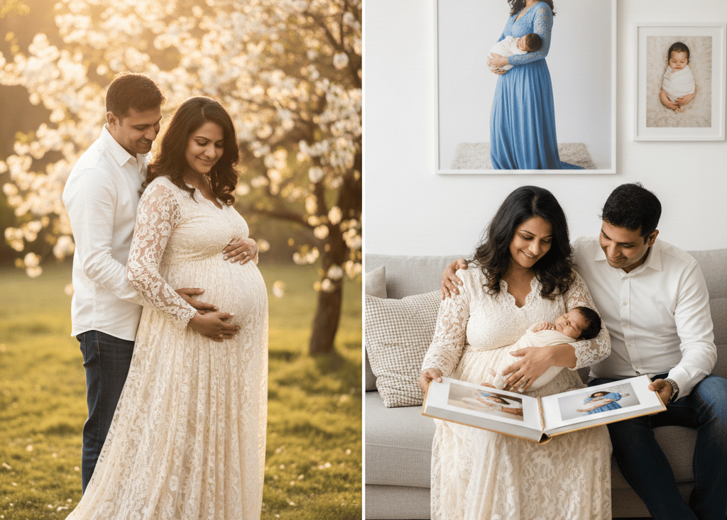 Bundle Maternity & Newborn Photos | Wonderpose Photography