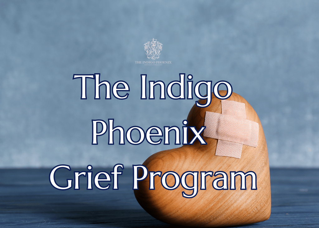 Advertising photo for The Indigo Phoenix Grief Program