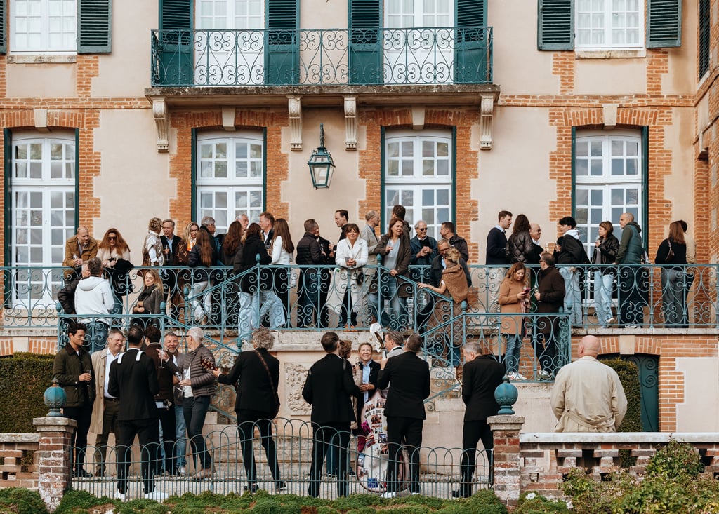 Maison de champagne Taittinger, reportage événement professionnel