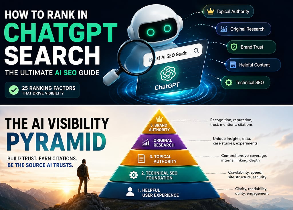 How to rank in CHATGPT Search 2026