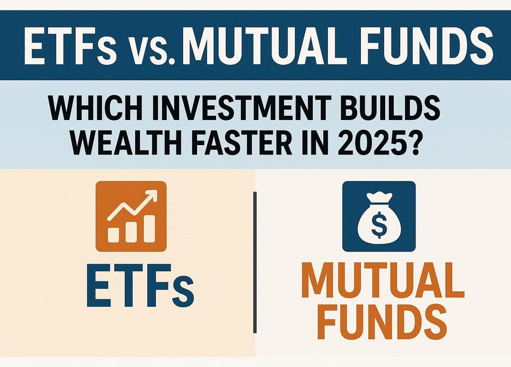 ETFs vs. Mutual Funds: Which Investment Builds Wealth Faster in 2025?