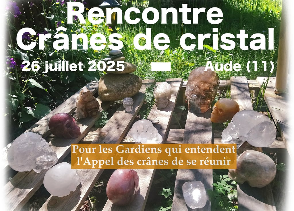 crânes cristal nature