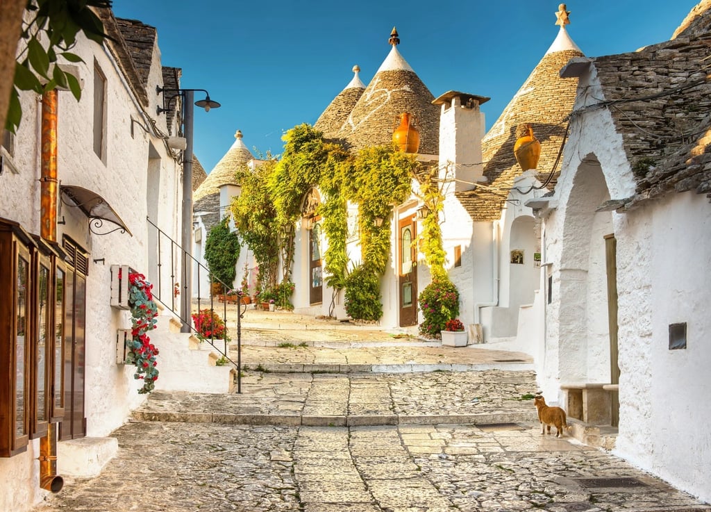 Trulli houses in Alberobello