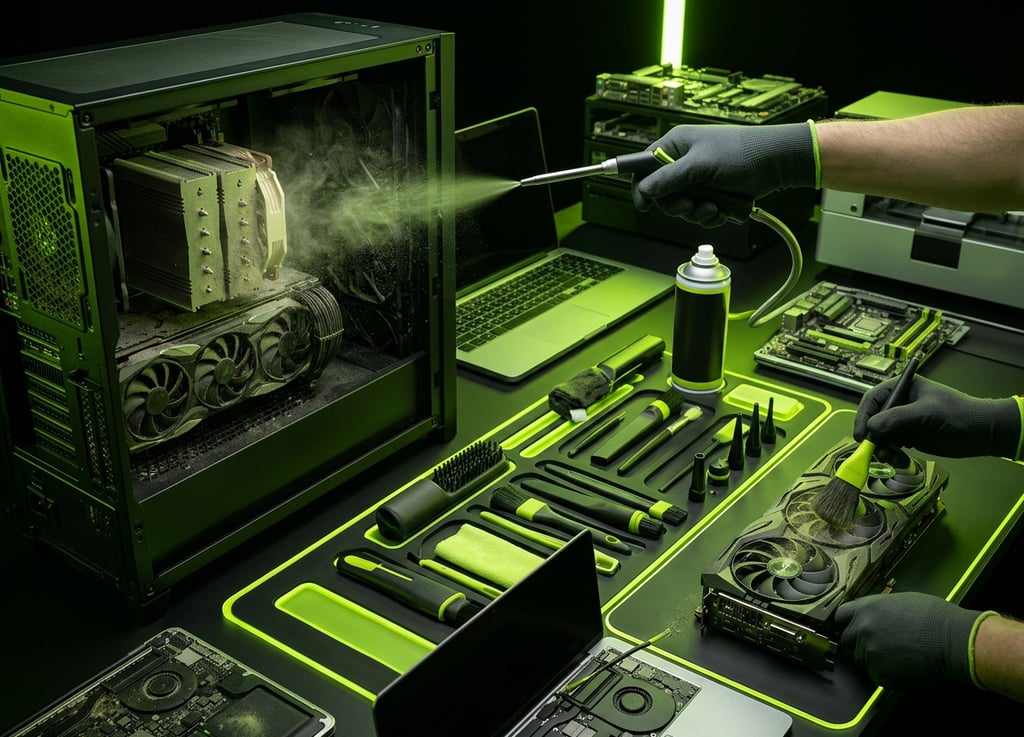 Dust Cleanup Service | Laptops, MacBooks, Gaming PCs & Desktops – Madison, TN