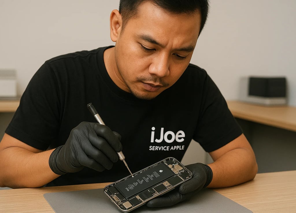 Ganti Baterai iPhone Bisa Ditunggu 30 Menit di iJOE Surabaya!