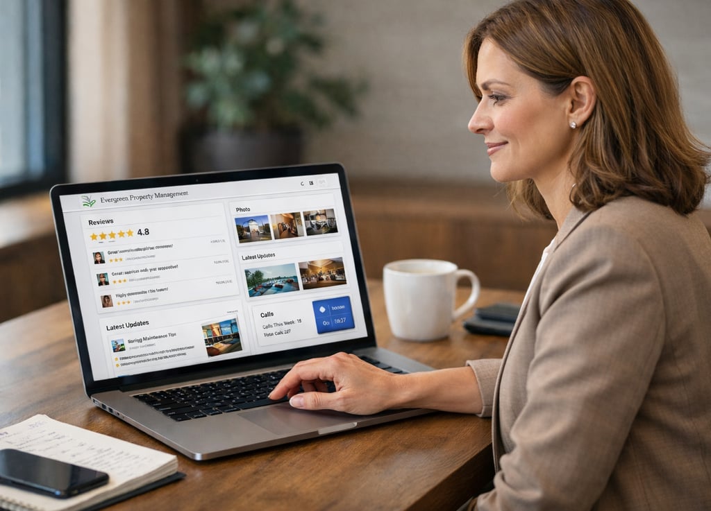 google business profile management for property-based business