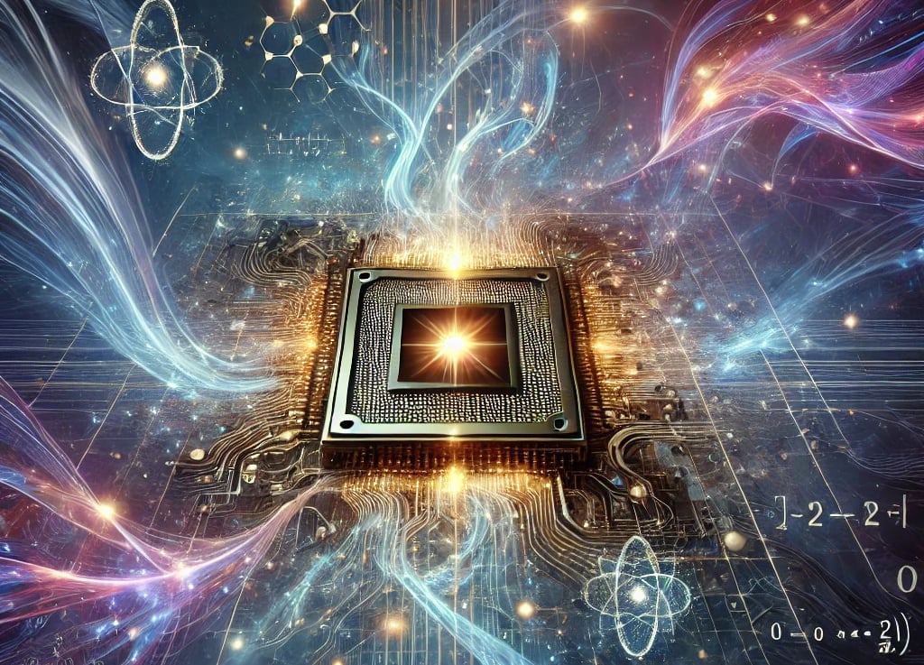 a quantum computer chip