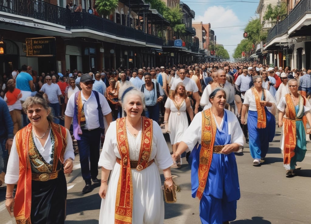La fête des Grecs à la Nouvelle Orléans
