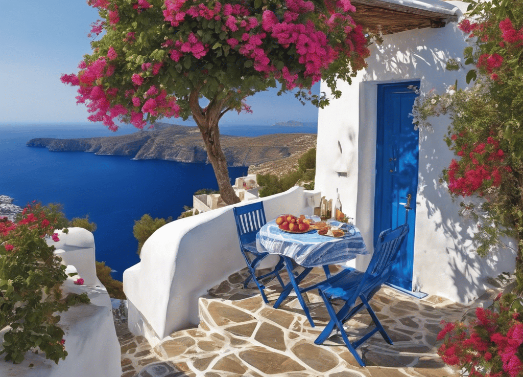 The idyllic Greek Island living!
