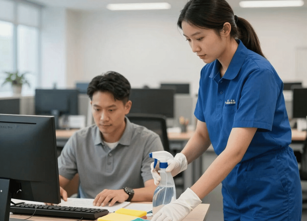 Regular office cleaning