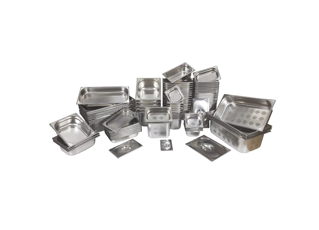 Standart paslanmaz çelik gastronorm küvetler ve benmari tepsileri - Üret Çelik
