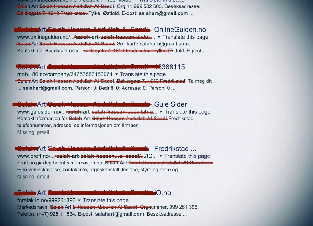 Salah hassan al saadi, Zainab abdulkarim , Smuggling of migrants from Italy to Norway