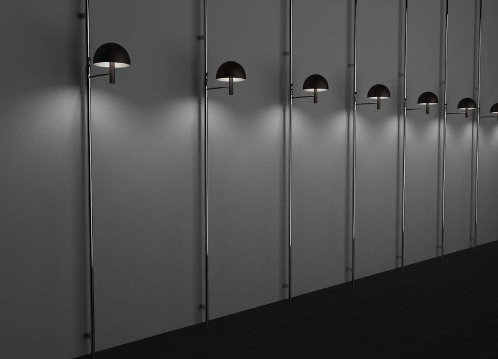 foco iluminación regulable altura