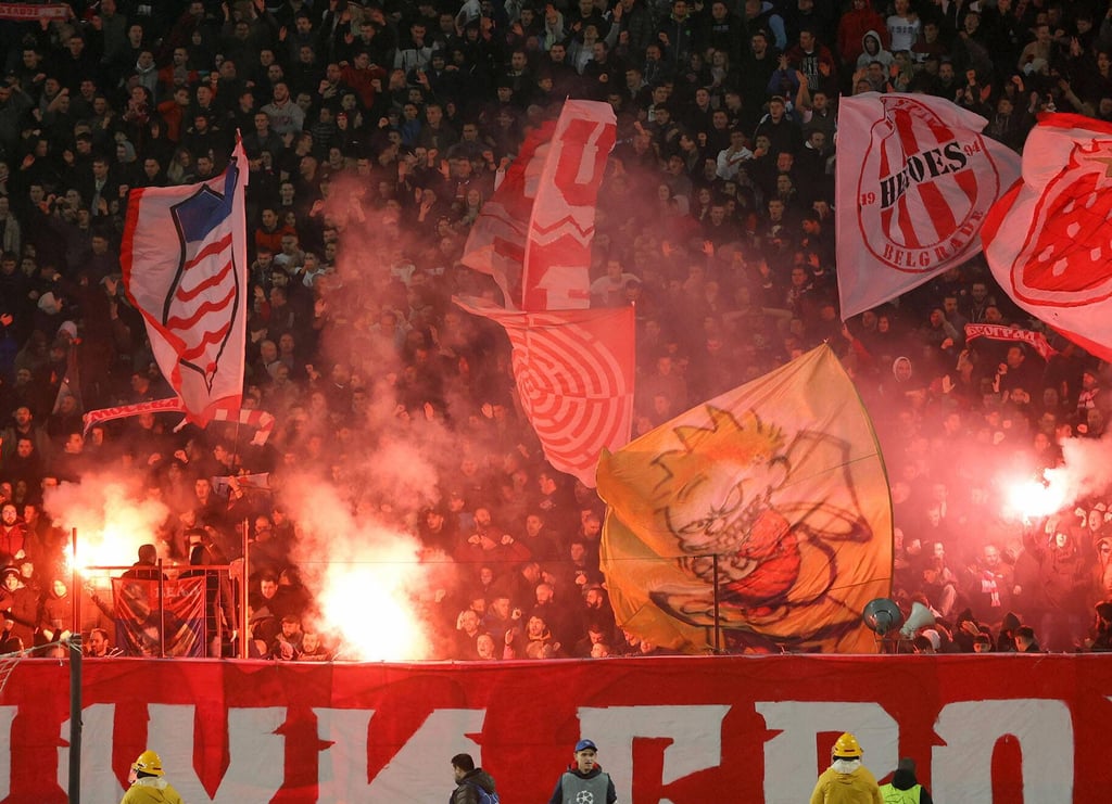 Ultras Roter Stern Belgrad Groundhopping