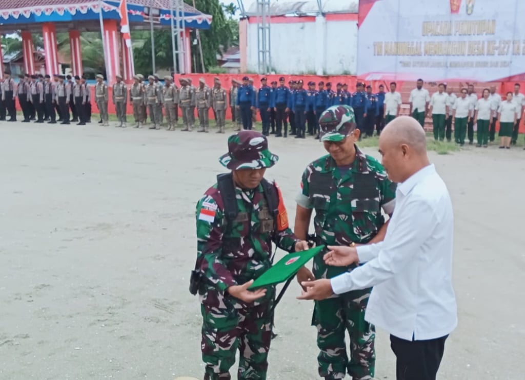 Upacara Penutupan TMMD