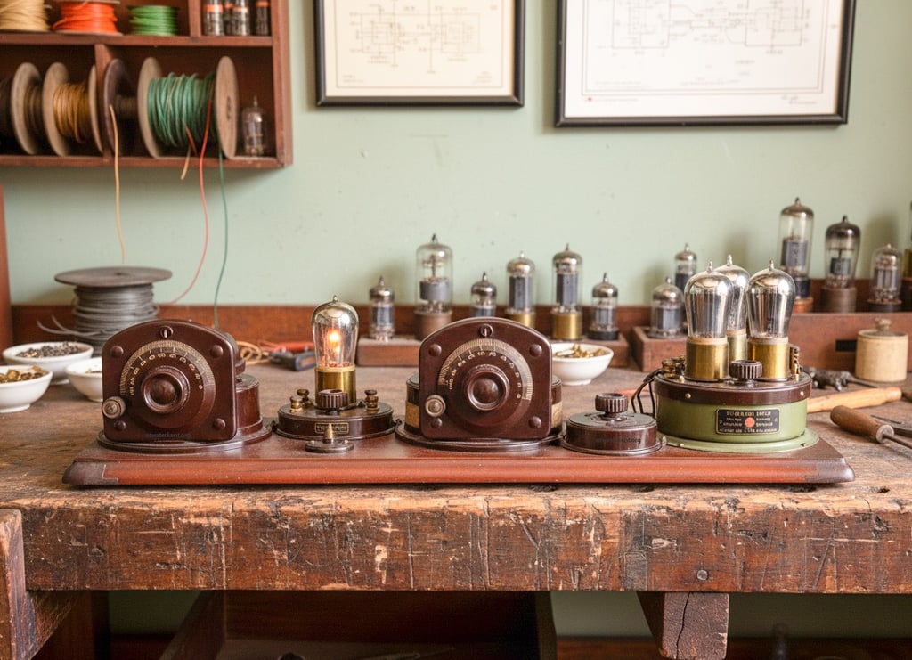 Atwater Kent Model 9/9A - Part No. 4445, 4445A