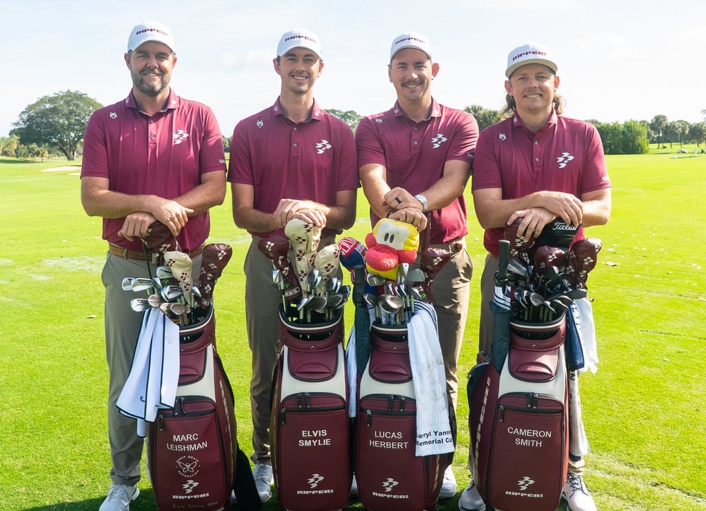 Elvis Smylie, 23 year old Aussie, signs with Ripper GC (Photo: LIV Golf)